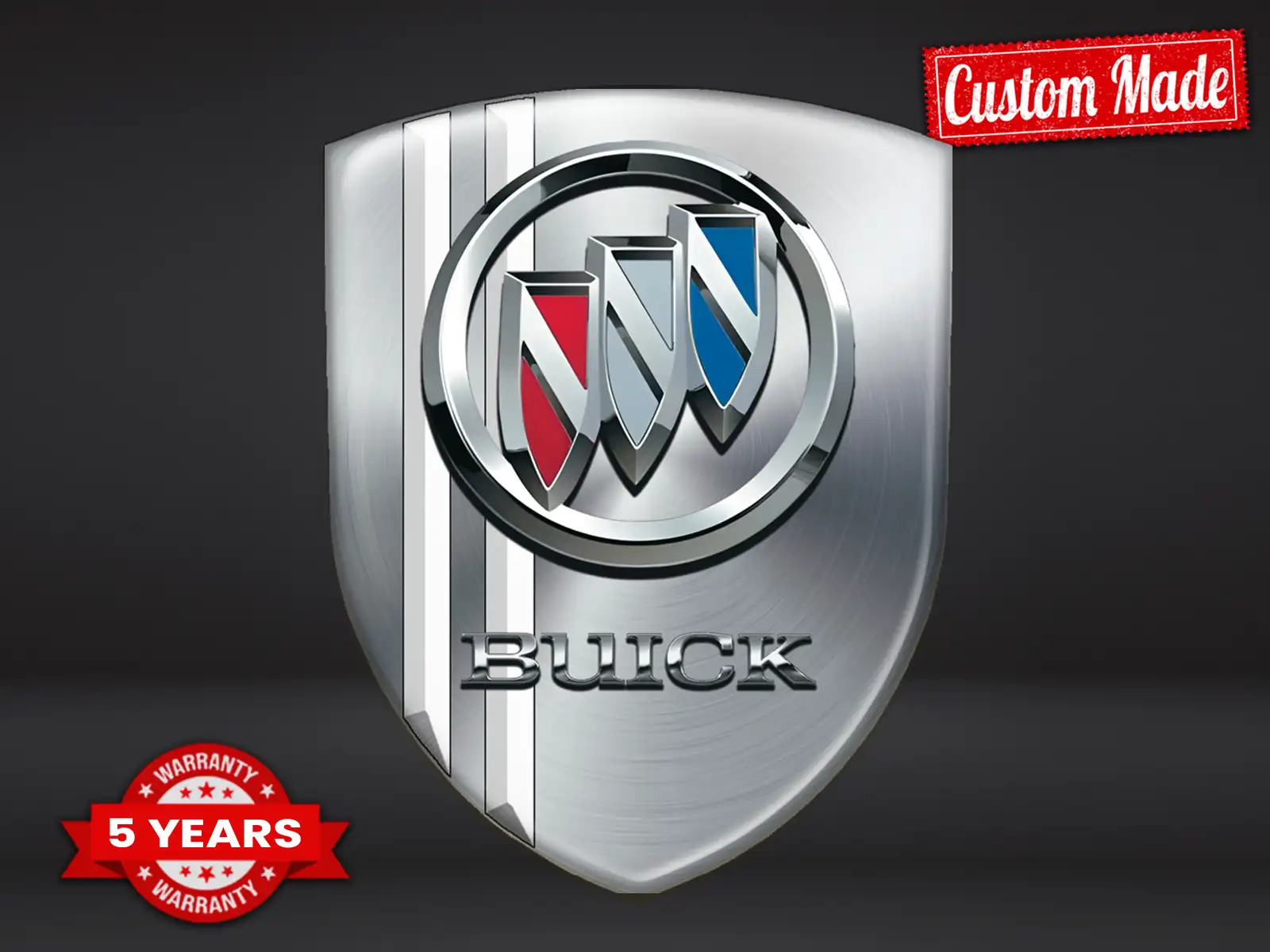 Buick Pegatinas Logo Vinilo Pro Máximo Diseño Estilo Resistente